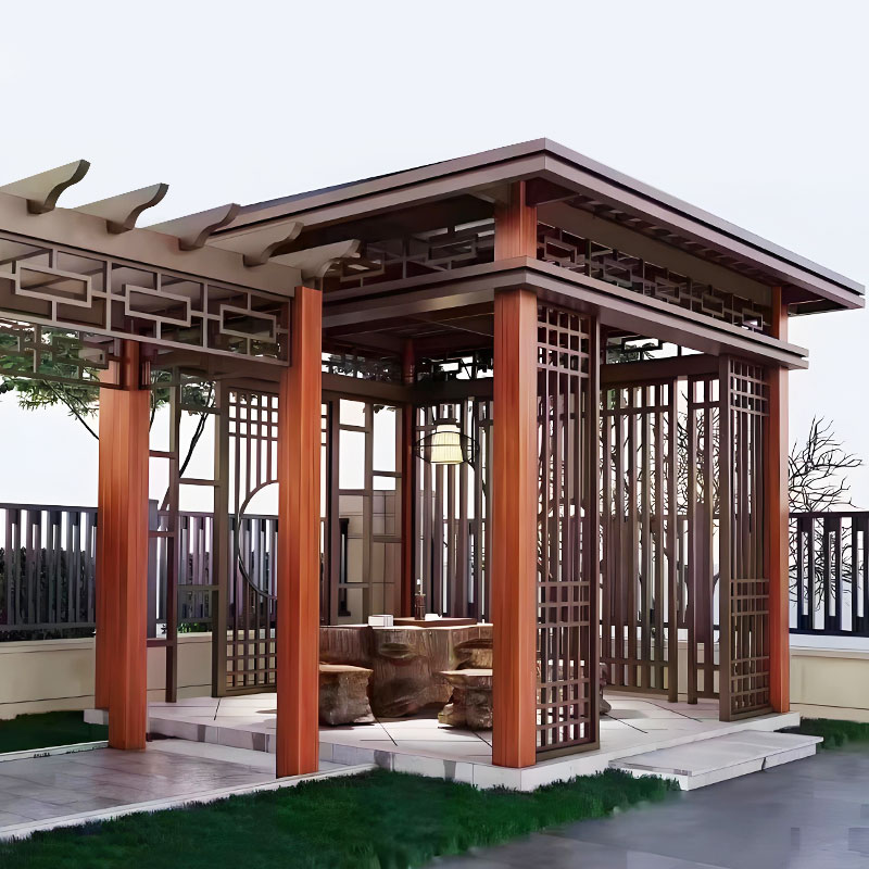 Alüminyum Alaşımlı Sanat Pergola