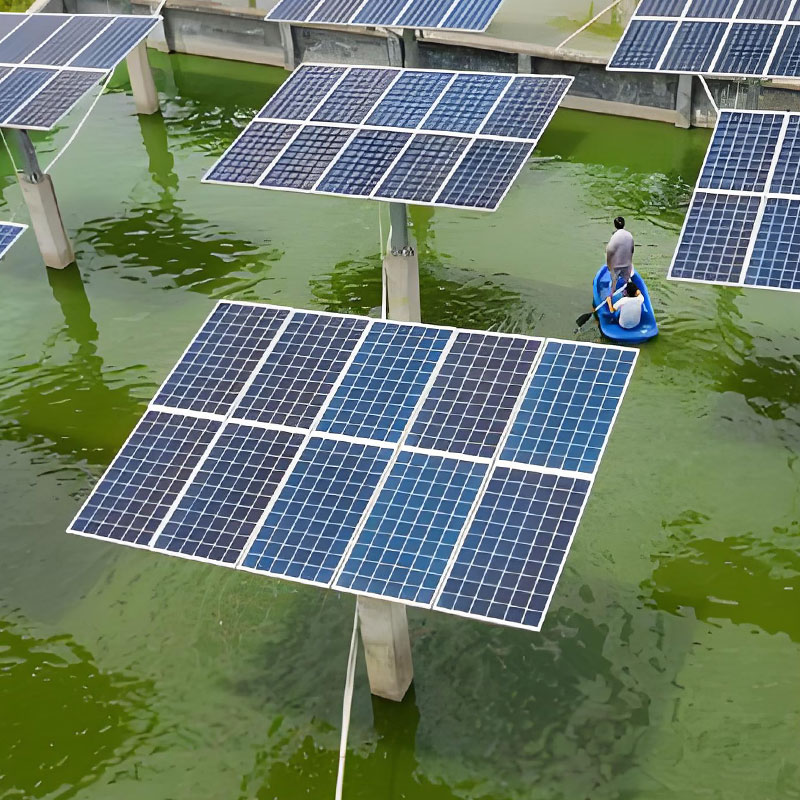 Sabit su yüzeyi güneş enerjisi braketi